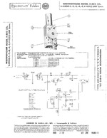 WESTINGHOUSE V119001 SAMS Photofact®