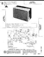 COLUMBIA AX120 SAMS Photofact®