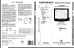 PANASONIC CT36G33W SAMS Photofact®