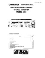 Onkyo A35 OEM Service