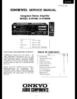 Onkyo ARV400 OEM Service