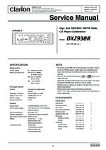 Clarion PE-2578E-A OEM Service