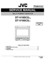 JVC DTV100CGU OEM Service