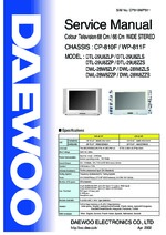 Daewoo DTL29U8ZZP OEM Service