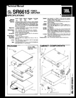 JBL SR6615 OEM Service