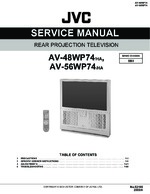 JVC AV56WP74HA OEM Service