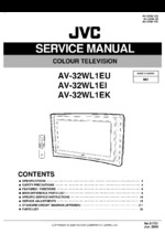 JVC AV-32WL1EK OEM Service