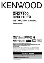 Kenwood DNX710EX OEM Owners