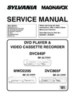 Magnavox MWD2205 OEM Service