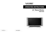 Viore PD42V76EM OEM Owners