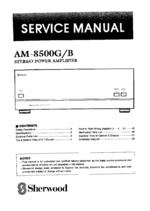 Sherwood AM-8500G OEM Service