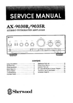 Sherwood AX-9035R OEM Service