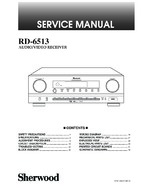 Sherwood RD-6513 OEM Service