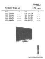 SONY KDL-32W4220 OEM Service