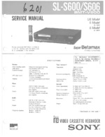 SONY SLS606 OEM Service