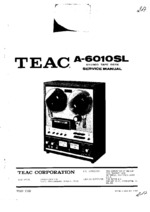 Teac A-6010SL OEM Service