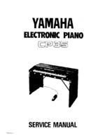 YAMAHA CP35 OEM Service