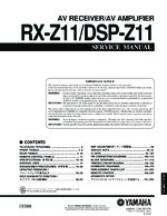 Yahama RX-Z11 OEM Service