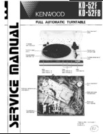 KENWOOD KD52F OEM Service