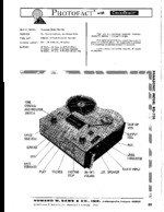 PANASONIC RQ555 SAMS Photofact®